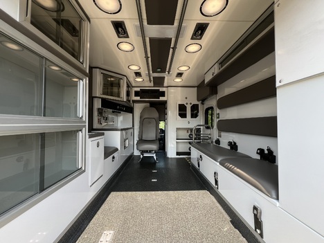 REMOUNTED 2023 FORD F450 TYPE I AMBULANCE TRUCK #$vid