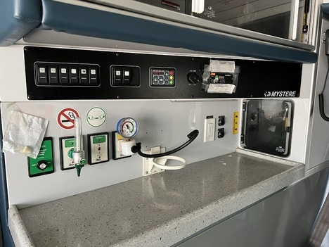 REMOUNTED 2019 FORD F450 TYPE I AMBULANCE TRUCK #$vid
