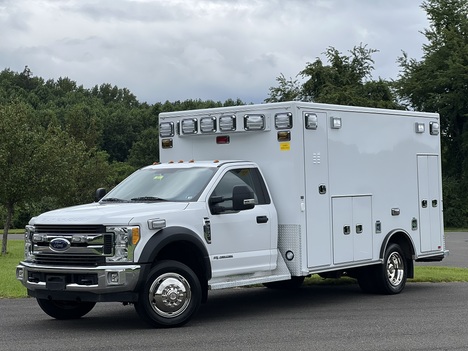 USED 2017 FORD F550 TYPE I AMBULANCE TRUCK #$vid
