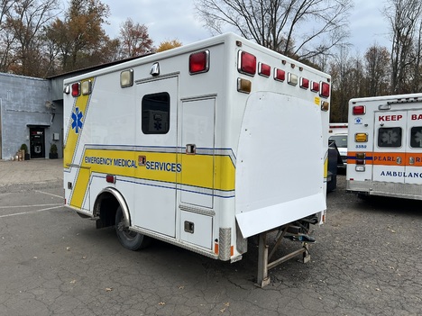 REMOUNTED FORD E350 TYPE III AMBULANCE TRUCK #$vid