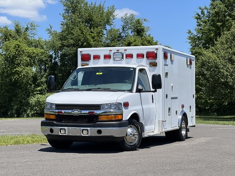 USED 2012 CHEVROLET G3500 TYPE III AMBULANCE TRUCK #$vid