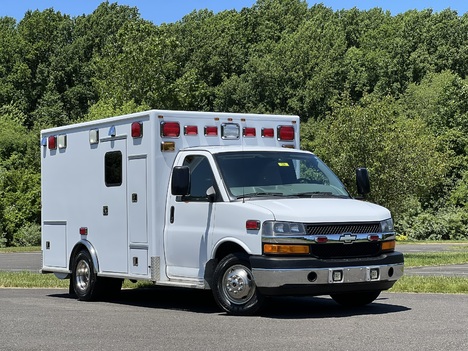 USED 2012 CHEVROLET G3500 TYPE III AMBULANCE TRUCK #$vid