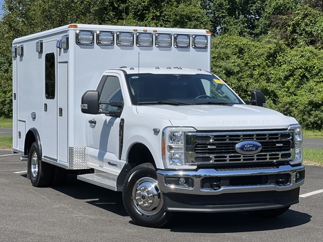 REMOUNTED 2023 FORD F350 TYPE I AMBULANCE TRUCK #$vid