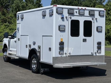 REMOUNTED 2023 FORD F350 TYPE I AMBULANCE TRUCK #$vid