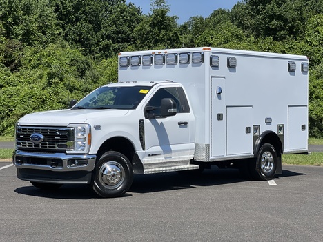REMOUNTED 2023 FORD F350 TYPE I AMBULANCE TRUCK #$vid