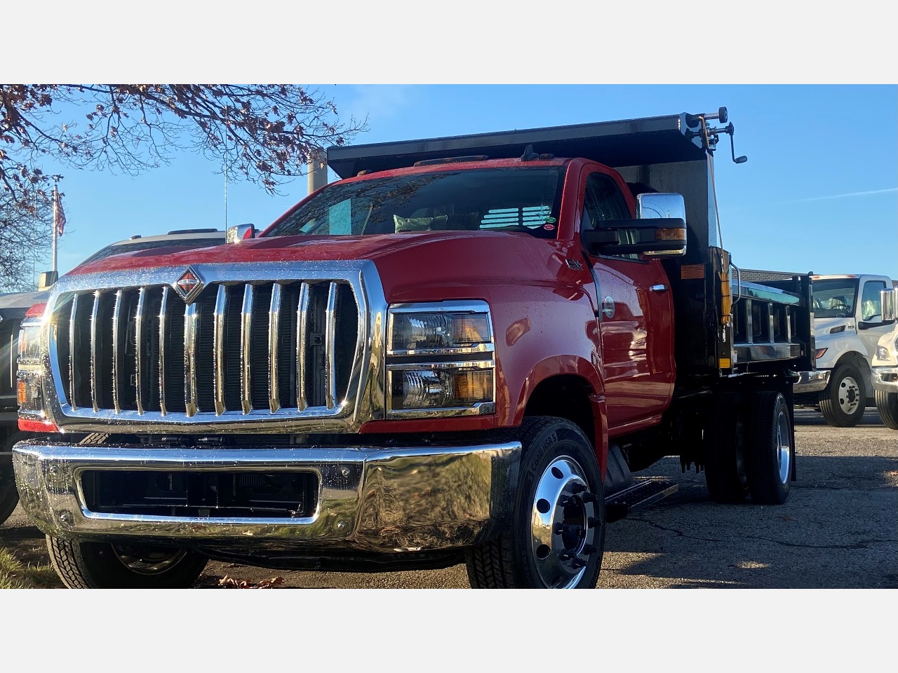 NEW INTERNATIONAL CV DUMP TRUCK #1053 NEW INTERNATIONAL CV DUMP TRUCK #1053