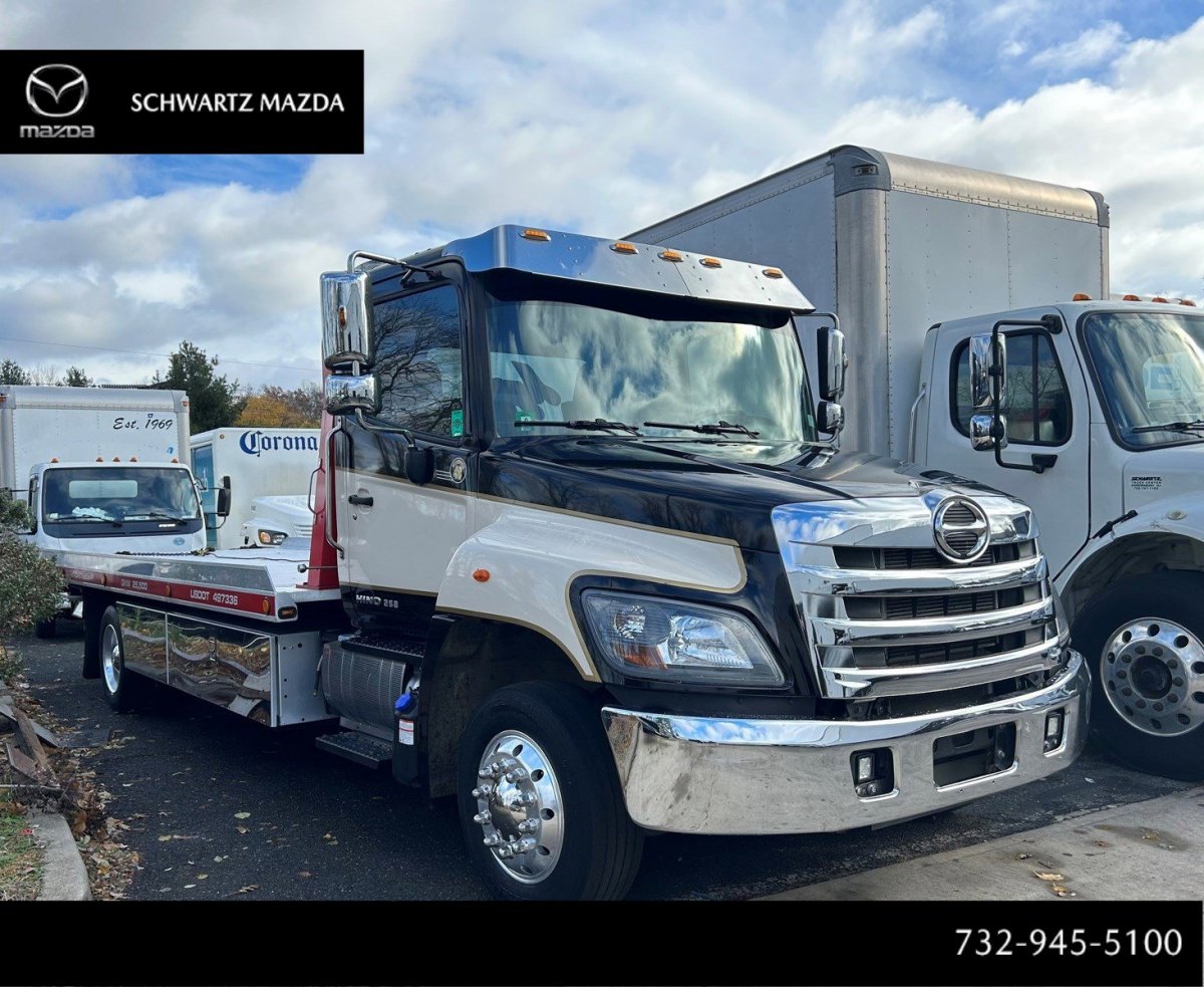 USED 2019 HINO 258/268 TOW TRUCK ROLLBACK TRUCK #1061