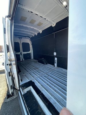 USED 2022 FORD TRANSIT CARGO VAN BOX VAN TRUCK #1463-4