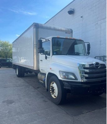 2017 HINO 268 Box Van Truck #1542