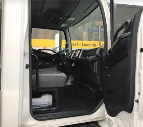 USED 2016 HINO 258/268 BOX VAN TRUCK #313-4