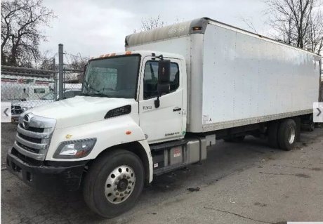 USED 2016 HINO 258/268 BOX VAN TRUCK #316-1 USED 2016 HINO 258/268 BOX VAN TRUCK #316-1