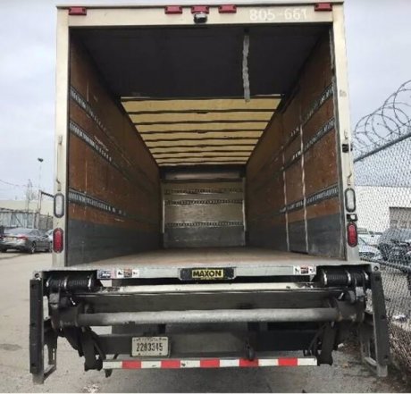 USED 2015 HINO 338 BOX VAN TRUCK #318-3 USED 2015 HINO 338 BOX VAN TRUCK #318-3