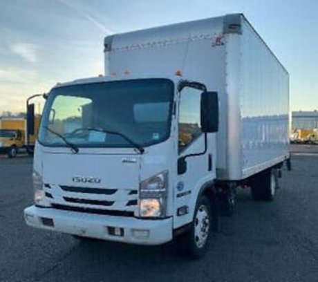 USED 2016 ISUZU NRR BOX VAN TRUCK #550-2 USED 2016 ISUZU NRR BOX VAN TRUCK #550-2