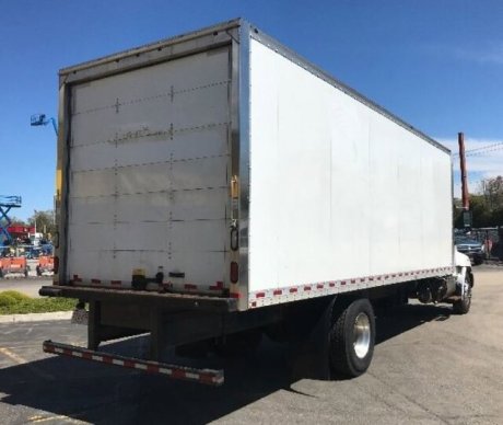USED 2018 HINO 258/268 BOX VAN TRUCK #671-2 USED 2018 HINO 258/268 BOX VAN TRUCK #671-2