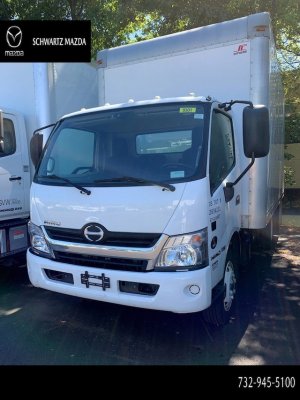 USED 2020 HINO 195 BOX VAN TRUCK #679-1