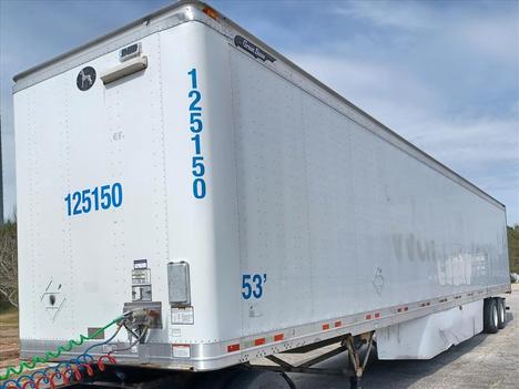 USED 2012 GREAT DANE 53' DRY VAN VAN TRAILER #1257-2