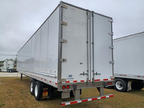 USED 2016 HYUNDAI 53' DRY VAN VAN TRAILER #1258-4