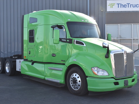 USED 2021 KENWORTH T680 SLEEPER TRUCK #11524-7