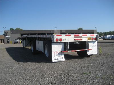 USED 2017 FONTAINE INFINITY FLATBED TRAILER #1332-5