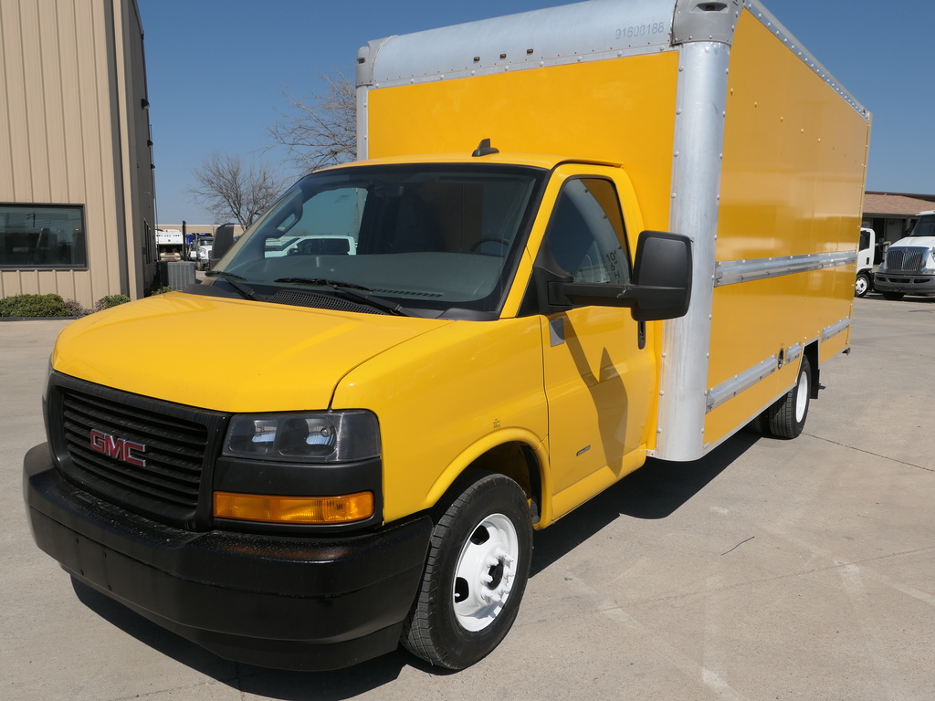 2018 GMC G3500 BOX VAN TRUCK FOR SALE 4601