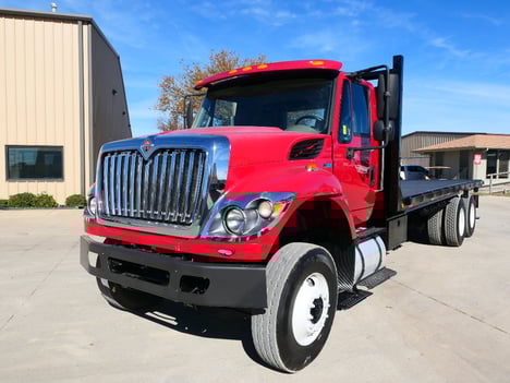 2014 INTERNATIONAL 7500 Flatbed Truck #6056 2014 INTERNATIONAL 7500 Flatbed Truck #6056