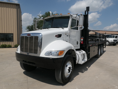 2012 PETERBILT 348 Flatbed Truck #6272