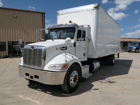 2020 PETERBILT 337 Box Van Truck #6390 2020 PETERBILT 337 Box Van Truck #6390