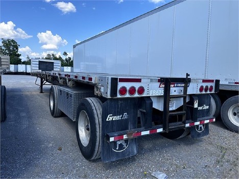USED 2019 GREAT DANE 48' FLATBED TRAILER #1255-7