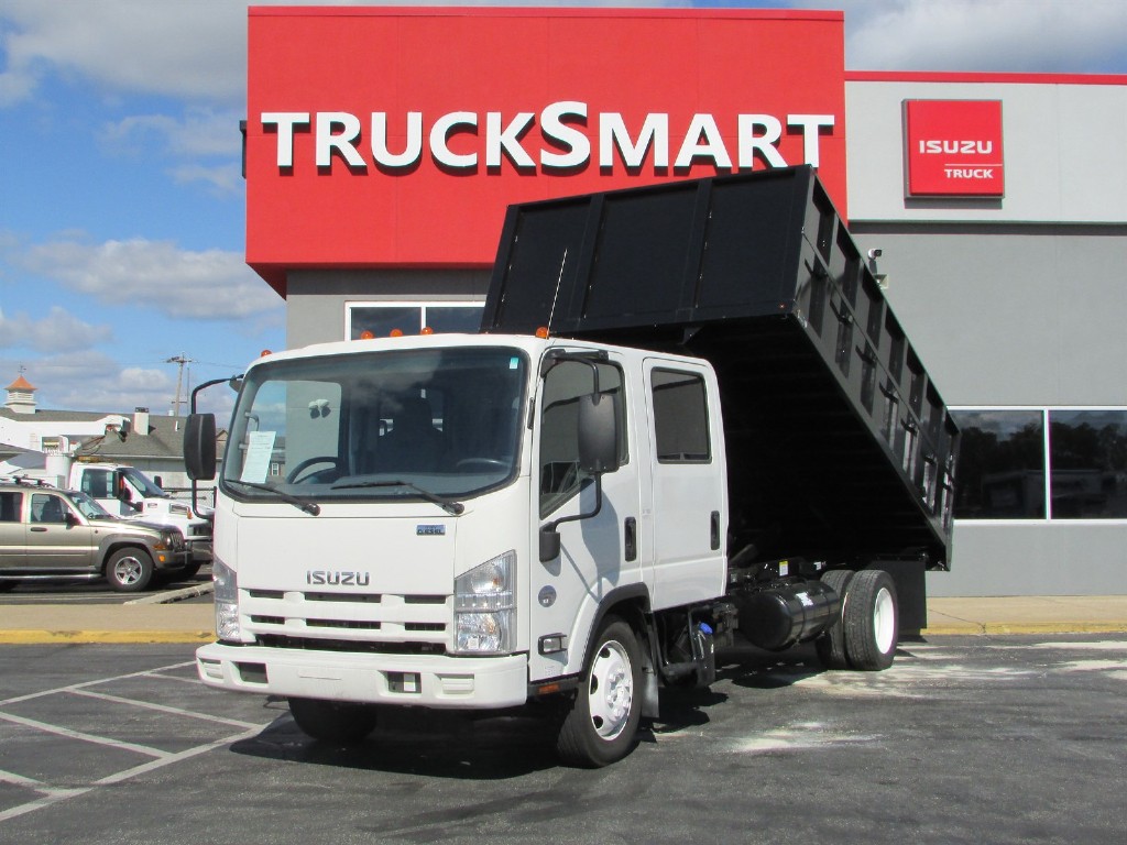 2015 ISUZU NQR Crew Cab LANDSCAPE TRUCK 595149 Landscape Truck
