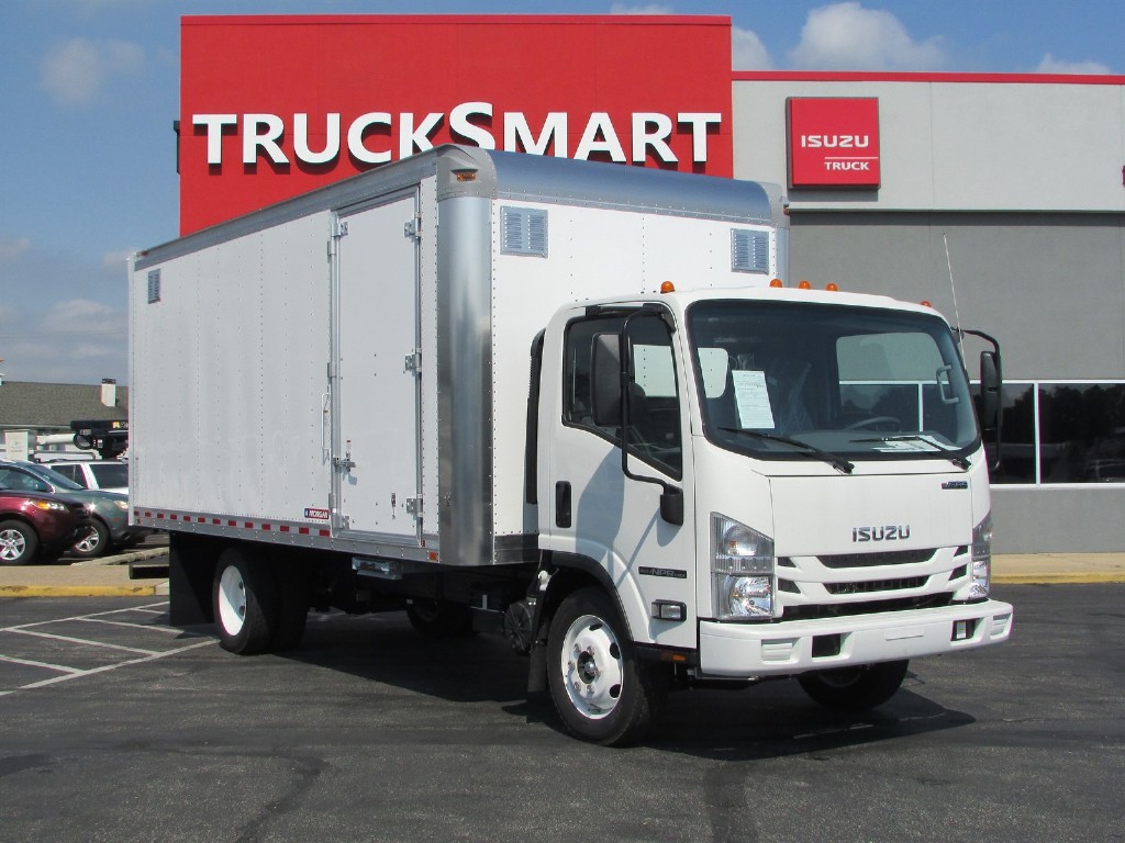 2018 Isuzu Npr Hd 18 Ft Proscape Box Van Truck For Sale 11189
