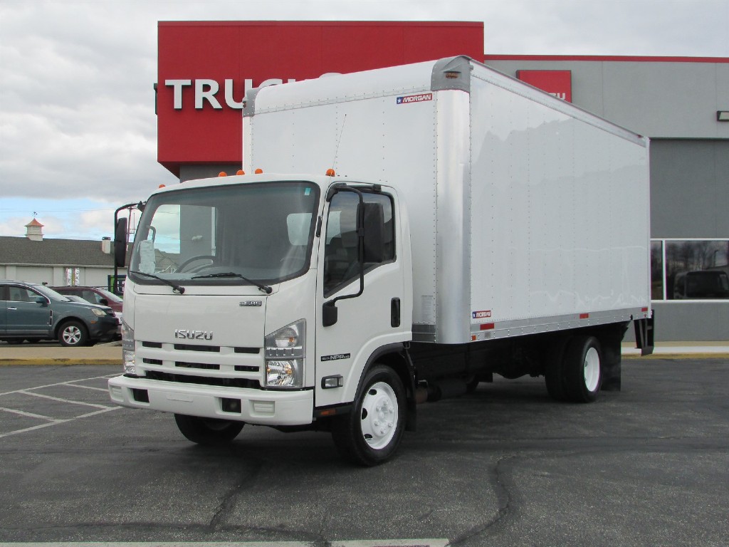 2014 ISUZU NPR-HD EFI 18 Ft BOX VAN TRUCK 610587 Box Van Truck