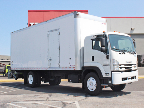 USED 2019 ISUZU FTR BOX VAN TRUCK #11406