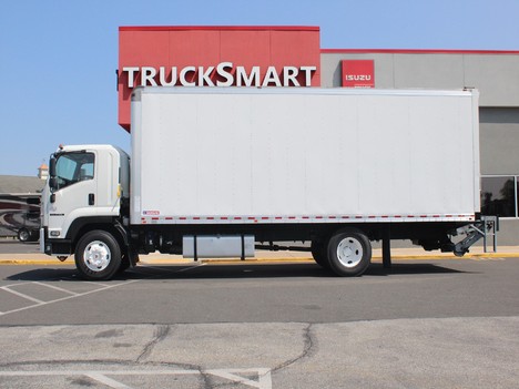 USED 2019 ISUZU FTR BOX VAN TRUCK #11406-4