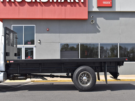 USED 2018 FORD F650 FLATBED TRUCK #12361-6