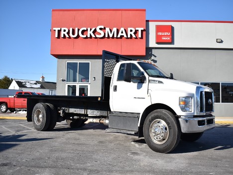 USED 2018 FORD F650 STAKE BODY TRUCK #12362-3