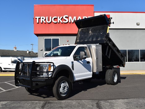 USED 2017 FORD F550 DUMP TRUCK #12714