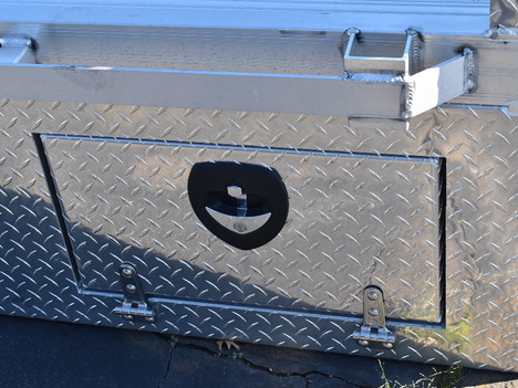 NEW DURAMAG 9.5 FT SKIRTED FLATBED FLATBED BODY TRUCK BODY #12865-9