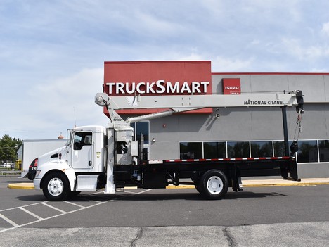 USED 2012 KENWORTH T370 CRANE TRUCK #12907-7