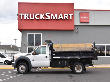 USED 2016 FORD F550 DUMP TRUCK #12908-7
