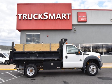 USED 2016 FORD F550 DUMP TRUCK #12908-8