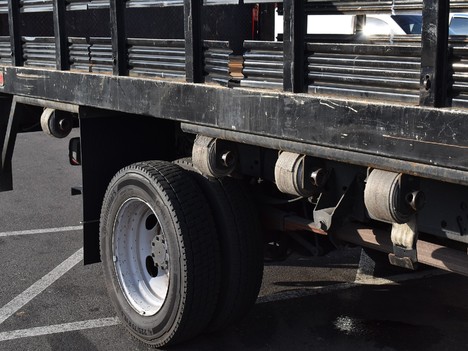 USED 2012 FORD F450 FLATBED TRUCK #12957-11