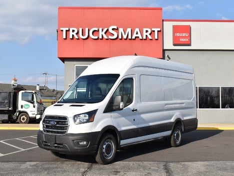 USED 2020 FORD TRANSIT T-350 CARGO VAN TRUCK #12966-1