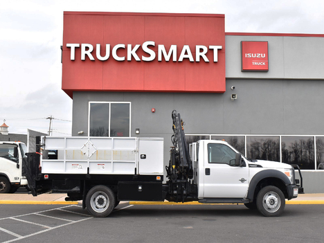 USED 2014 FORD F550 GRAPPLE TRUCK #12979-11
