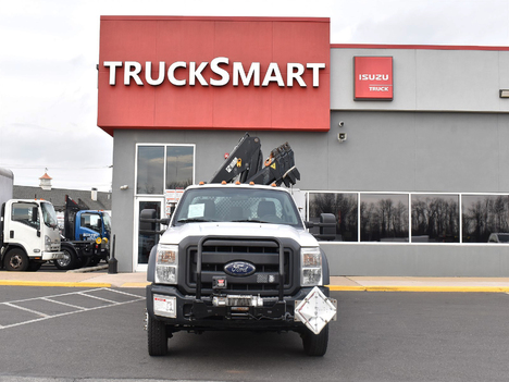 USED 2014 FORD F550 GRAPPLE TRUCK #12979-2