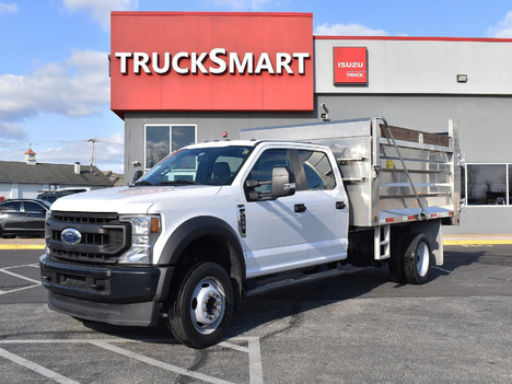 USED 2020 FORD F450 DUMP TRUCK #13008-1