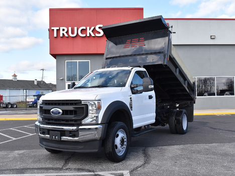 USED 2020 FORD F450 DUMP TRUCK #13010-1