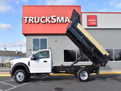 USED 2020 FORD F450 DUMP TRUCK #13010-6