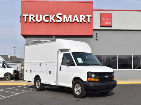 USED 2014 CHEVROLET EXPRESS 3500 SERVICE - UTILITY TRUCK #13018-3