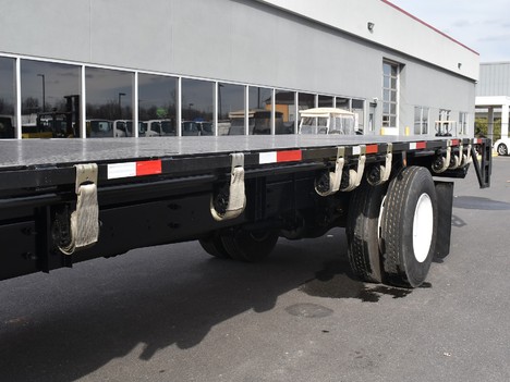 USED 2019 FORD F650 FLATBED TRUCK #13049-13