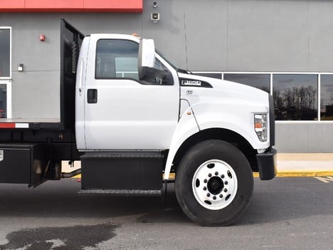USED 2019 FORD F650 STAKE BODY TRUCK #13050-8